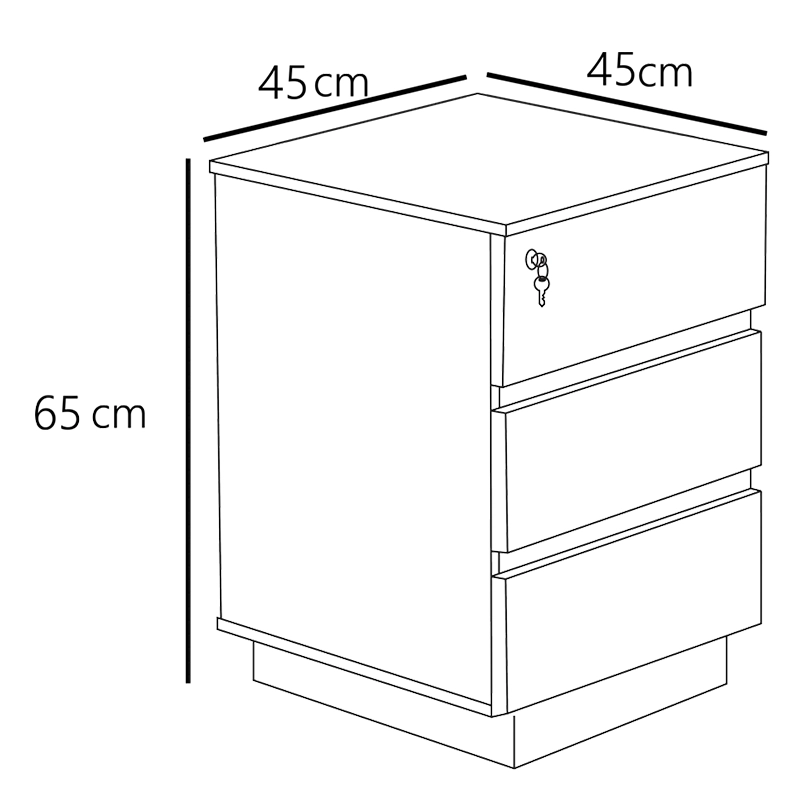 فایل 3 کشو ODF365 نیلپر